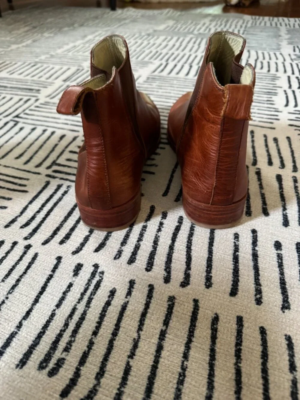 Nisolo Brown Flat Chelsea Boot